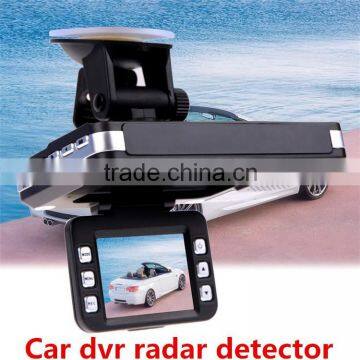 Auto Car Radar Detector Video Security Camera Spy Recorder Full HD Car Dvr 170 Degree Wide Angle