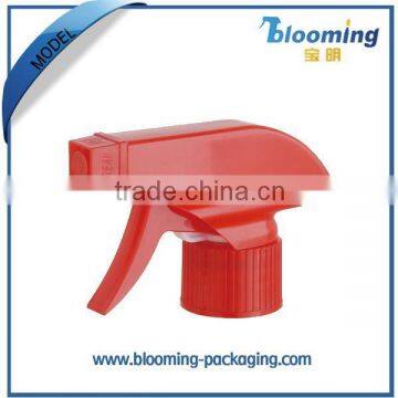 Yuyao supplier blooming new design plastic trigger sprayer, hot sale pp trigger