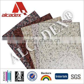 Beautiful stone panel with cheap price aluminium composite panel