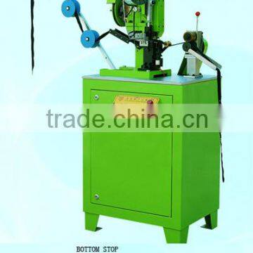 Metal zipper Bottom Stop Fixing Machine