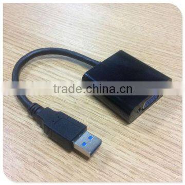 2014 Hotsell High Quality Factory Price USB 3.0 to VGA Adapter Usb 3.0 to Usb 2.0adapter