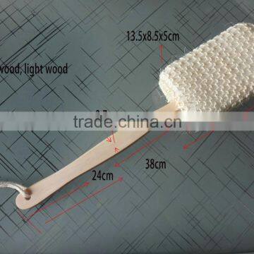 Long Handle Natural Sisal Bath Body Back Brush