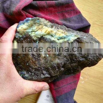 Wholesale Natural Raw Labradorite Crystal Stone Rough Labradorite Stone