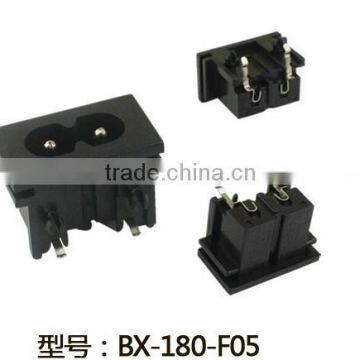 IEC 320 C8 2 pin AC power industrial inlet electrical socket BX-180-F