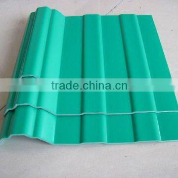 PVC anti-corrosive corrugated roofing sheet