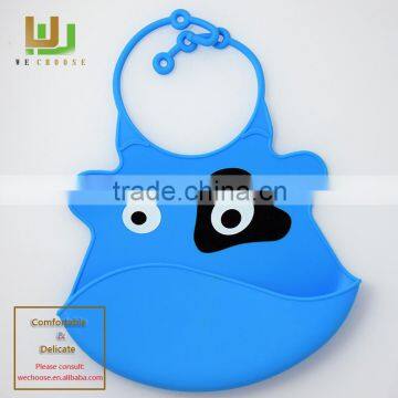 China baby bib manufacturer direct sell Custom Silicone baby bibs Soft Cute Baby bib