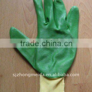 nitrile working nylon glove