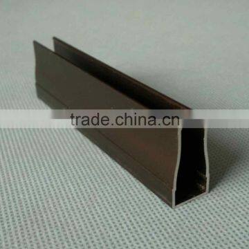 Brown Anodized Aluminum Window Profile for Clean Room