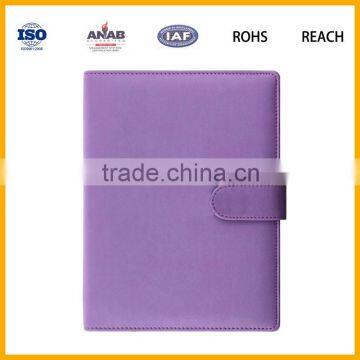 pu Leather Notebook Cover, Leather Bounded Agenda Notebook Cover for Wholesale photo-2