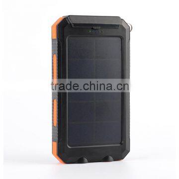 CE FCC ROHS Certificated Solar Charger Power Bank 10000mah Waterproof IP68 photo-3