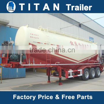 Titan Factory price three axle bulk cement trailer for sale