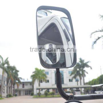 large size aluminium housing truck mirror