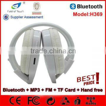 wireless bluetooth headst with tf card fm mp3 2013 new arrival shenzhen china factory