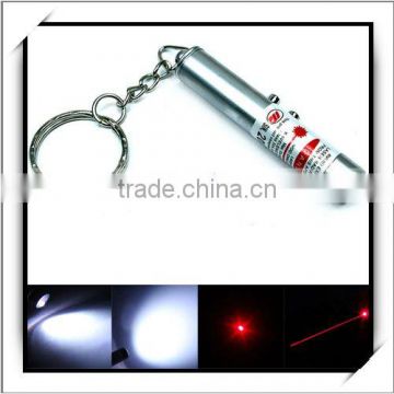 Hot Selling! 5mW 650nm 2 in 1 Red Laser Pen Pointers