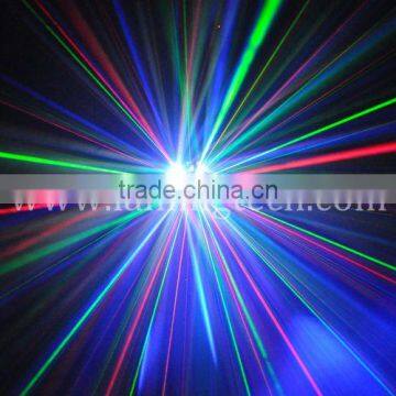 LPX12RG MixLEDLaser 8*3W White LED Strobe + 5*3W RGBWY LED Effect + 150mW RG 12Gobo Laser Light photo-2