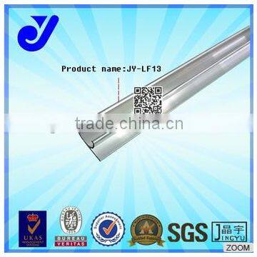 JY-Lf13|dovetail groove semi round aluminum rack pipe industry for storage rack