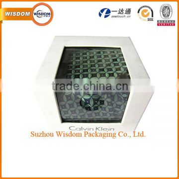 Cute new design transparent handmade paper gift box with window