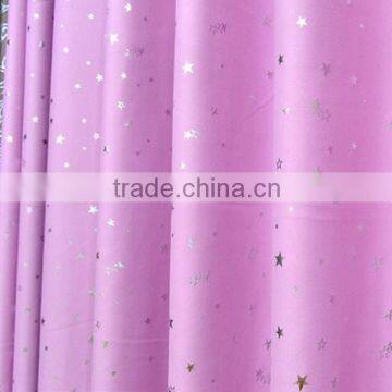 colorful light-proof curtain fabric fire resitant fabric