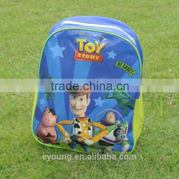 Promotion fashionable polyester school bag for kids