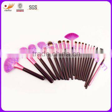 20 Piece Professional Cosmetic Kit With Wooden Handle