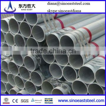 Galvanized steel pipe system