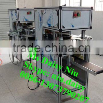 Best Selling PE Stretch Film Packing Machine/PE Plastic Film Wrapping Machine/cling Film Soap Packing Machine photo-3