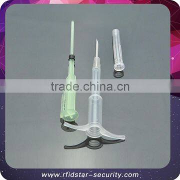 RFID veterinary syringe for animal tracking