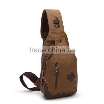 New Model leisure Canvas One shoulder Cross Bag Chest bag Outdoor Travel Small Bag