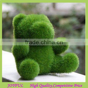 Green Nice Artificial Grass Animal For Home Handcraft Decoration