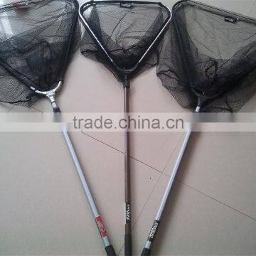 Aluminum fishing tackle, foldable fishing landing net