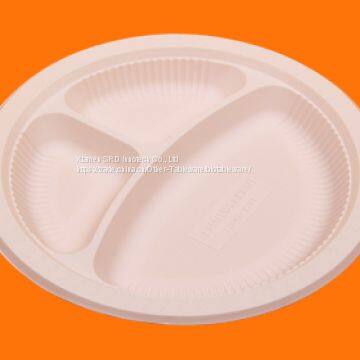 Different Sizes Cornstarch Tableware With FDA Certificated Disposable Plate photo-5