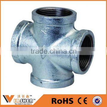 pipe and fitting pipe/ Malleable cast iron galvanized pipe fitting