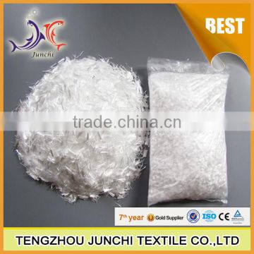 Junchi cement 6 mm 12mm concrete fiber monofialment polypropylene fiber