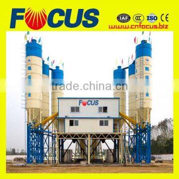 Hzs120 Concrete Batching Plant with Js2000 Forced Concrete Mixer