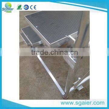 Folding Stage Aluminium Choir Risers, Chorus Platform