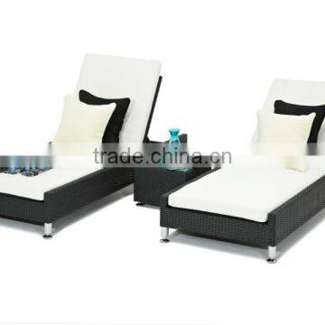 outdoor furniture plastic sun lounger