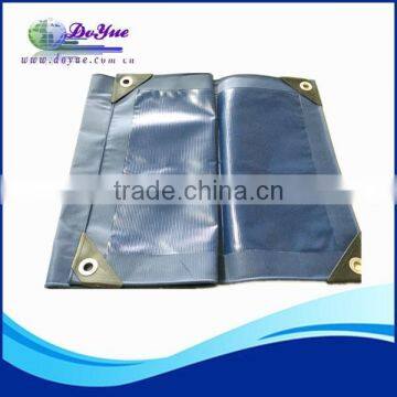 Korea pvc tarpaulin in standard size for truck cover production line