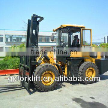 4WD 5 Ton Rough Terrain Forklift Truck CPCY50 photo-4