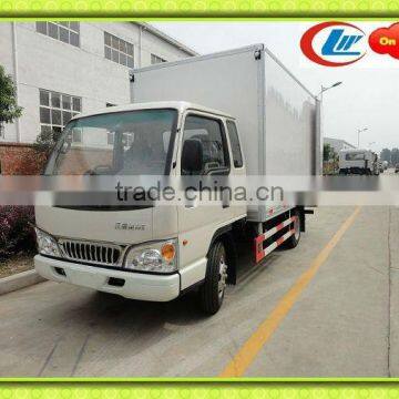 JAC 4X2 refrigerator truck,meat hanger refrigerated truck