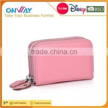 Credit Card Wallet Rfid Blocking Leather Credit Card Holder for Women