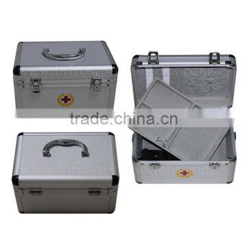 Heavy Duty Portable Emergency Medical Aluminum First Aid Kit Box photo-2
