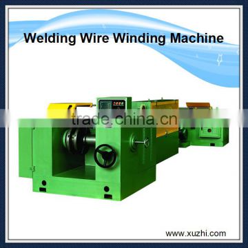 Welding wire layer winding machine