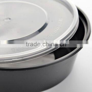 8oz Black Small Plastic Sauce Container photo-6