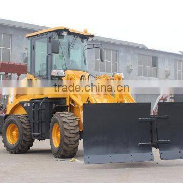 Farm Machinery 4WD Hydraulic ZL15F Mini Loader With Joystick/pallet Fork / Snow Pin photo-4