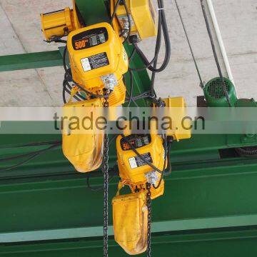 HHBB Electric Chain Lifting Hoist With Imported Aluminum Alloy Lifting Chain photo-4