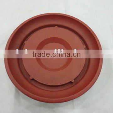 Terracotta moving saucer,plastic saucer with wheels