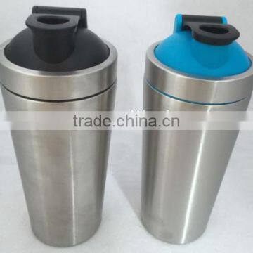 Amazon Hot Sales Custom Printing Logo 900ml/30 Counce #304 18/8 Stainless Steel BPA Free Protein Water Bottle Shaker photo-3