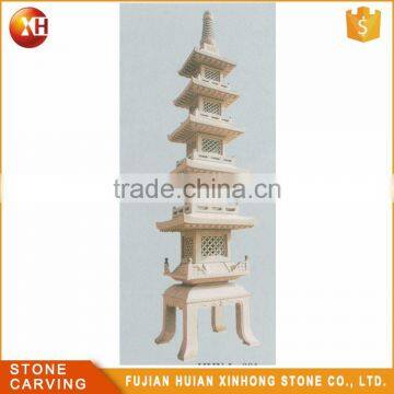 Yukimi Well Carve Stone Garden Pagoda Manufacturer