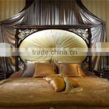 Individual Rose Designed Concept Bedroom Set, Elegant Antique Bed Set photo-5