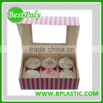 2016 New Design Custom White Cardboard Box for Cupcake photo-3